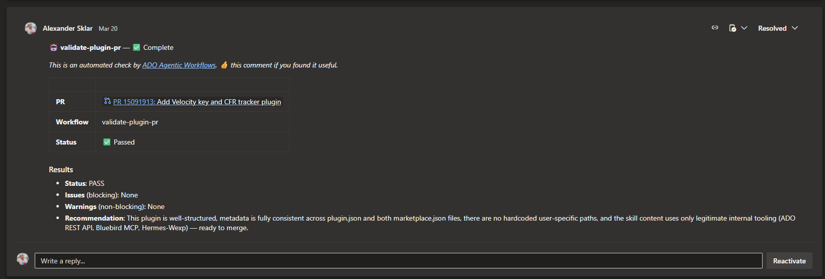 Automated PR review comment from validate-plugin-pr workflow